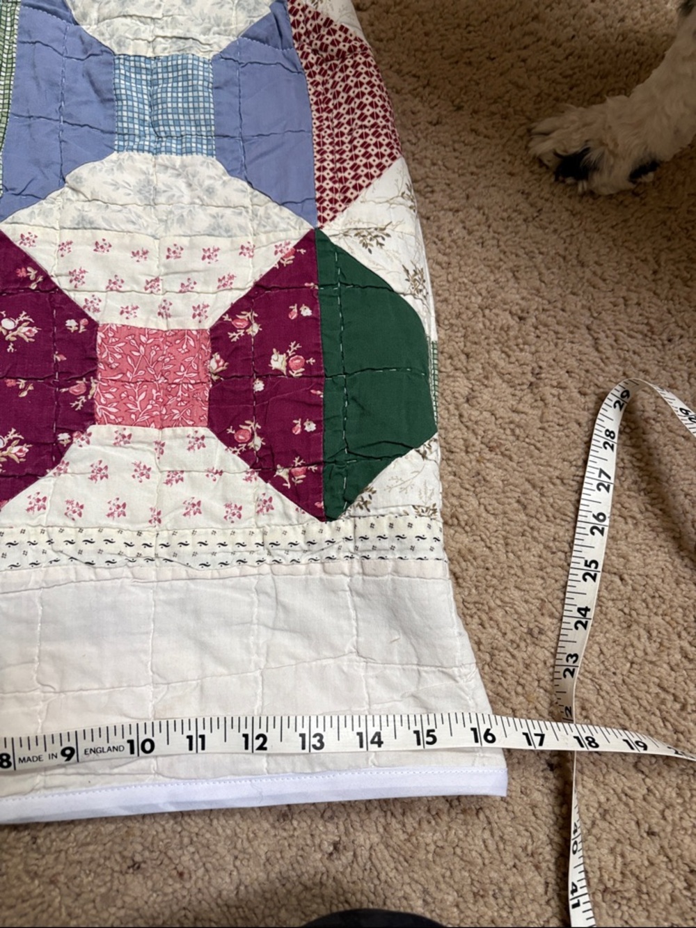 Upcycled Quilted Patchwork Women's Shorts - Multi Color with pockets - Picture 7 of 7